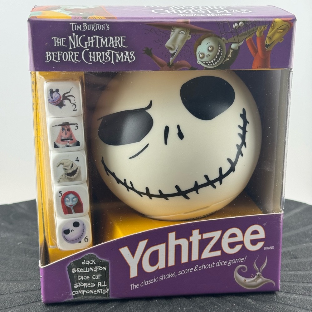 Nightmare before Christmas Themed Yahtzee